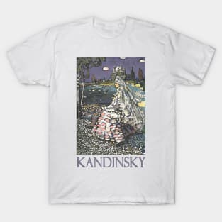 Beauty in a Landscape (1905) by Wassily Kandinsky T-Shirt